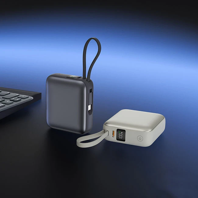 Small Power Bank With Built in Cable manufacturers