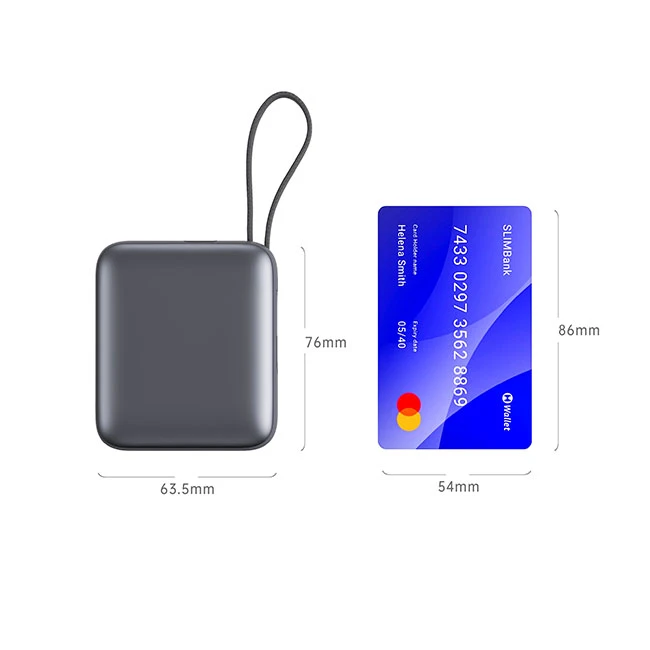 Small Power Bank With Built in Cable price